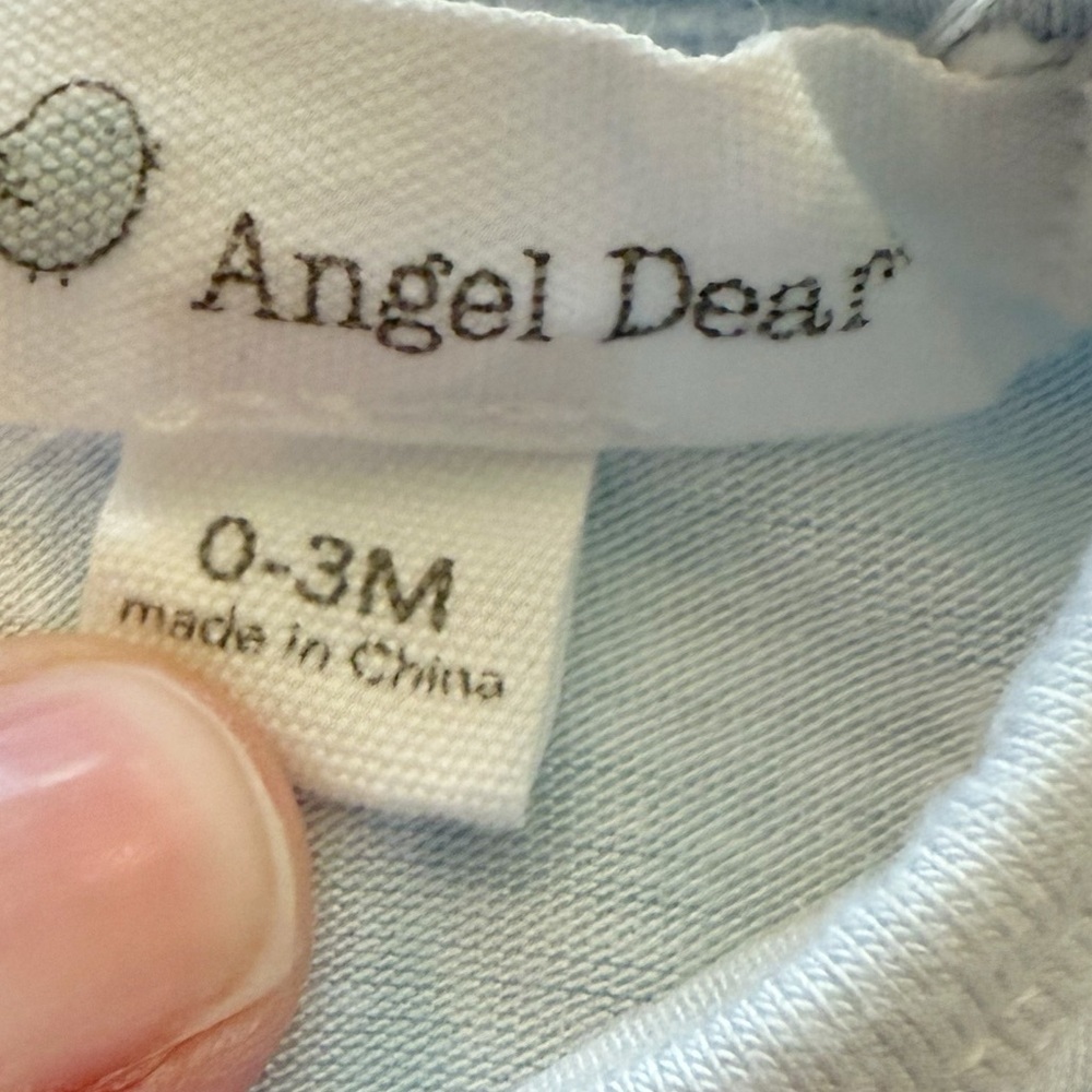 Angel Dear 0-3M Kimono Swan Gown - Picture 3 of 7